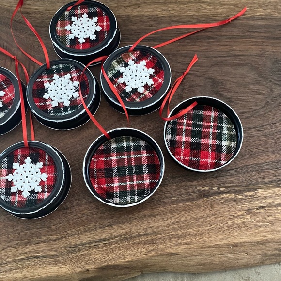 11 Farmhouse Christmas Tree Ornaments - Picture 2 of 3